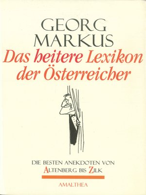 cover image of Das heitere Lexikon der Österreicher